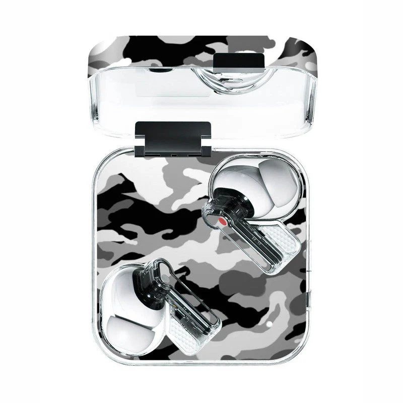 Grey Camo Skin Skin - For Nothing Ear 1, 2, CMF