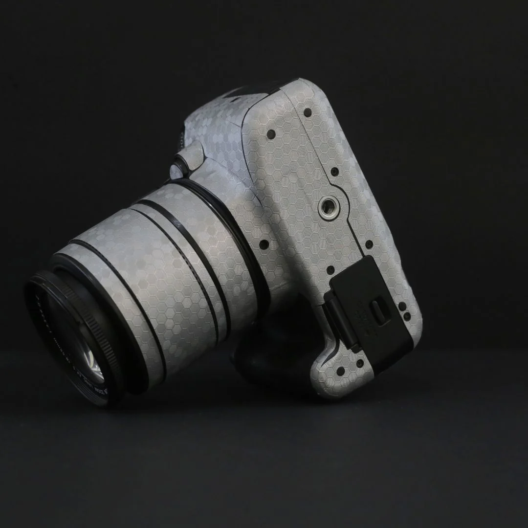 Grey HoneyComb Textured Camera skin