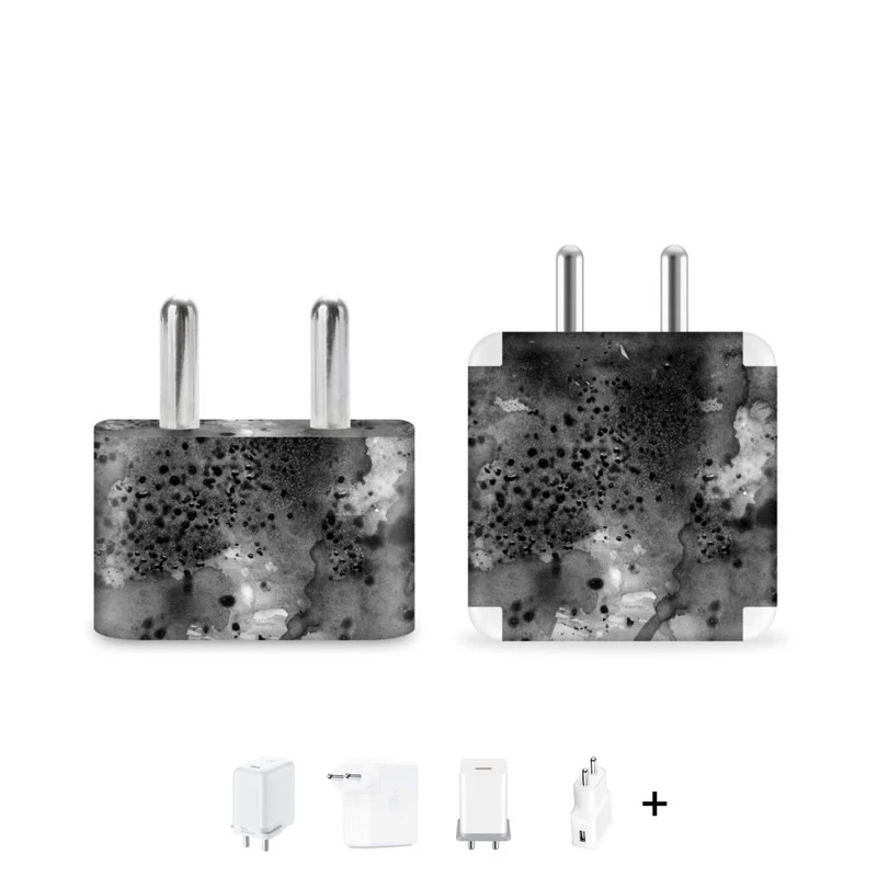 Grey Waterpaint Charger Skin