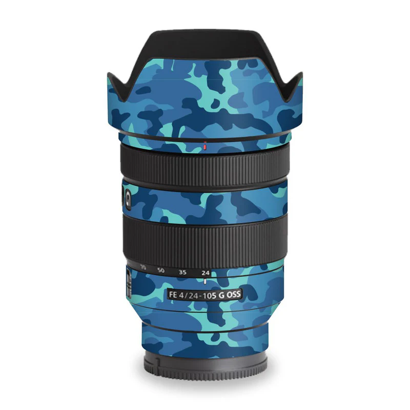 Grove Blue Camo Lens Skins - Image 2