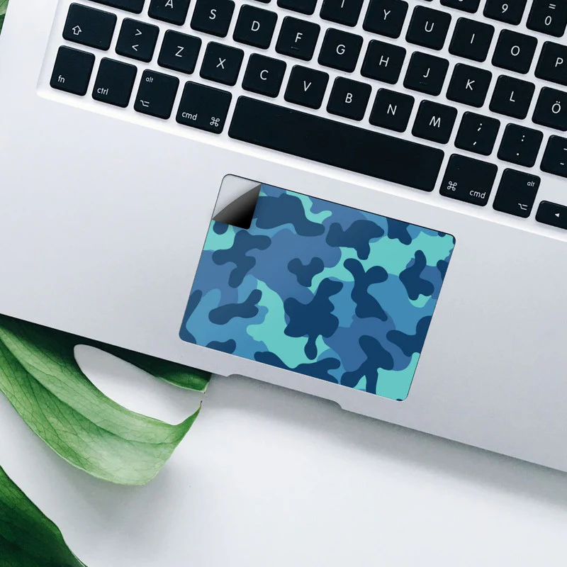 Grove Blue Camo TrackPad Skin