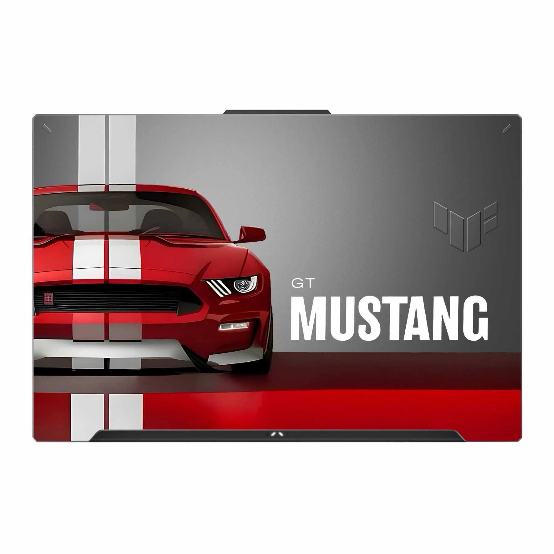 GT Mustang Transparent 3M Laptop Skin