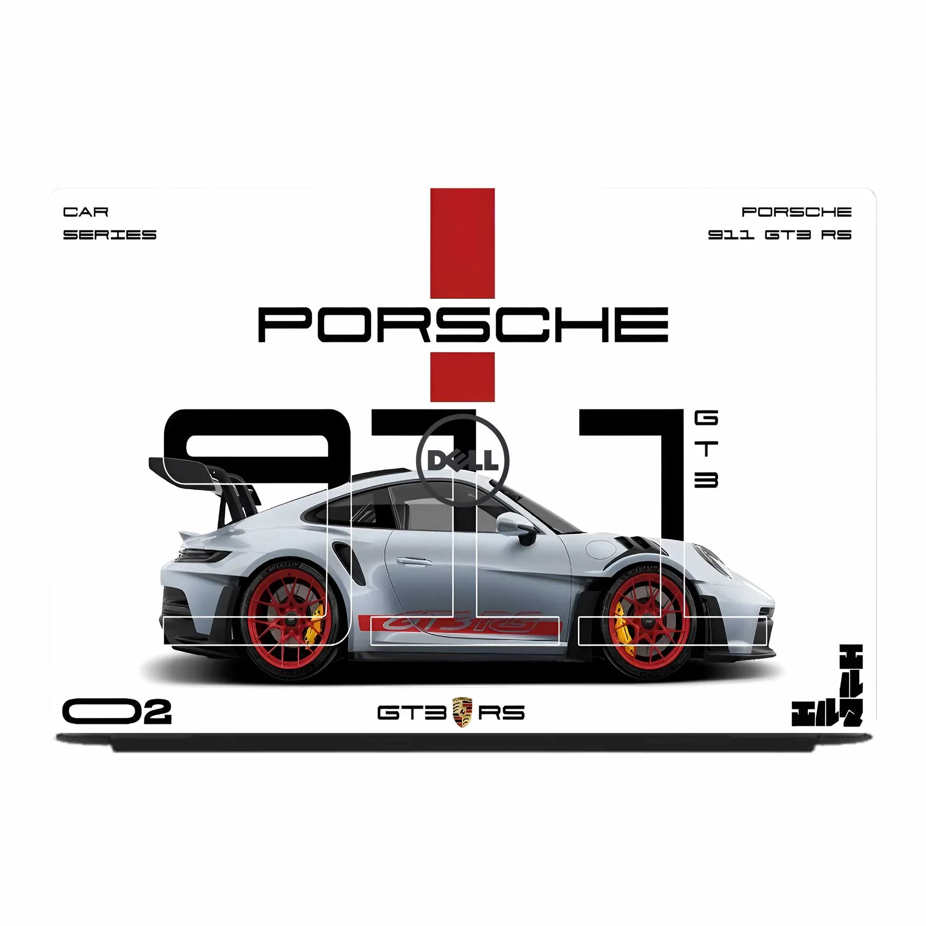 GT RS3 Dell Inspiron 3501 3520 Laptop Skin