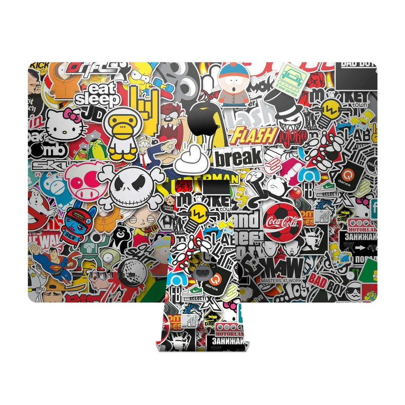 GTA Abstract Skin For Apple iMac - Image 2