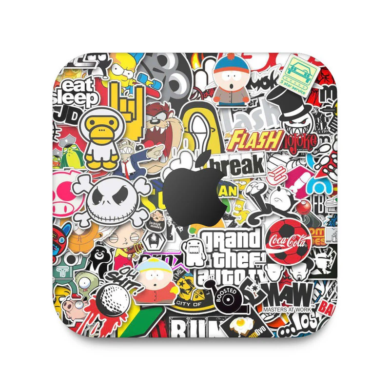 GTA Abstract Skin For Apple Mac Mini