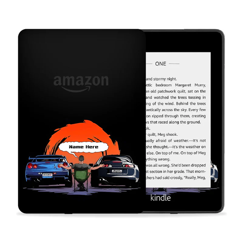 Gtr Custom Name Skin For Kindle