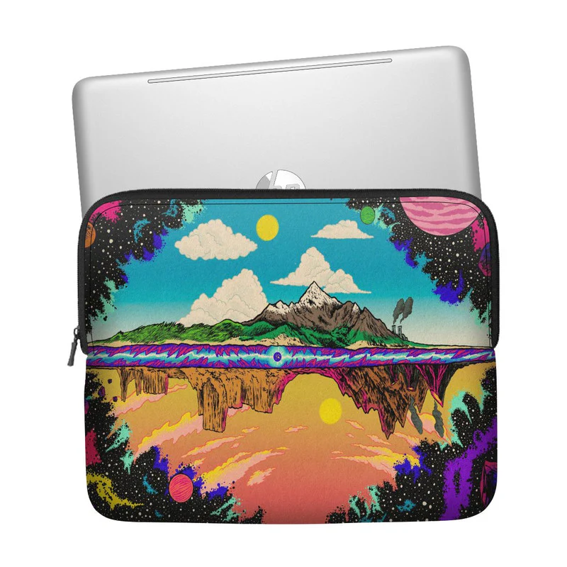 Canvas Mountain Laptop Sleeve