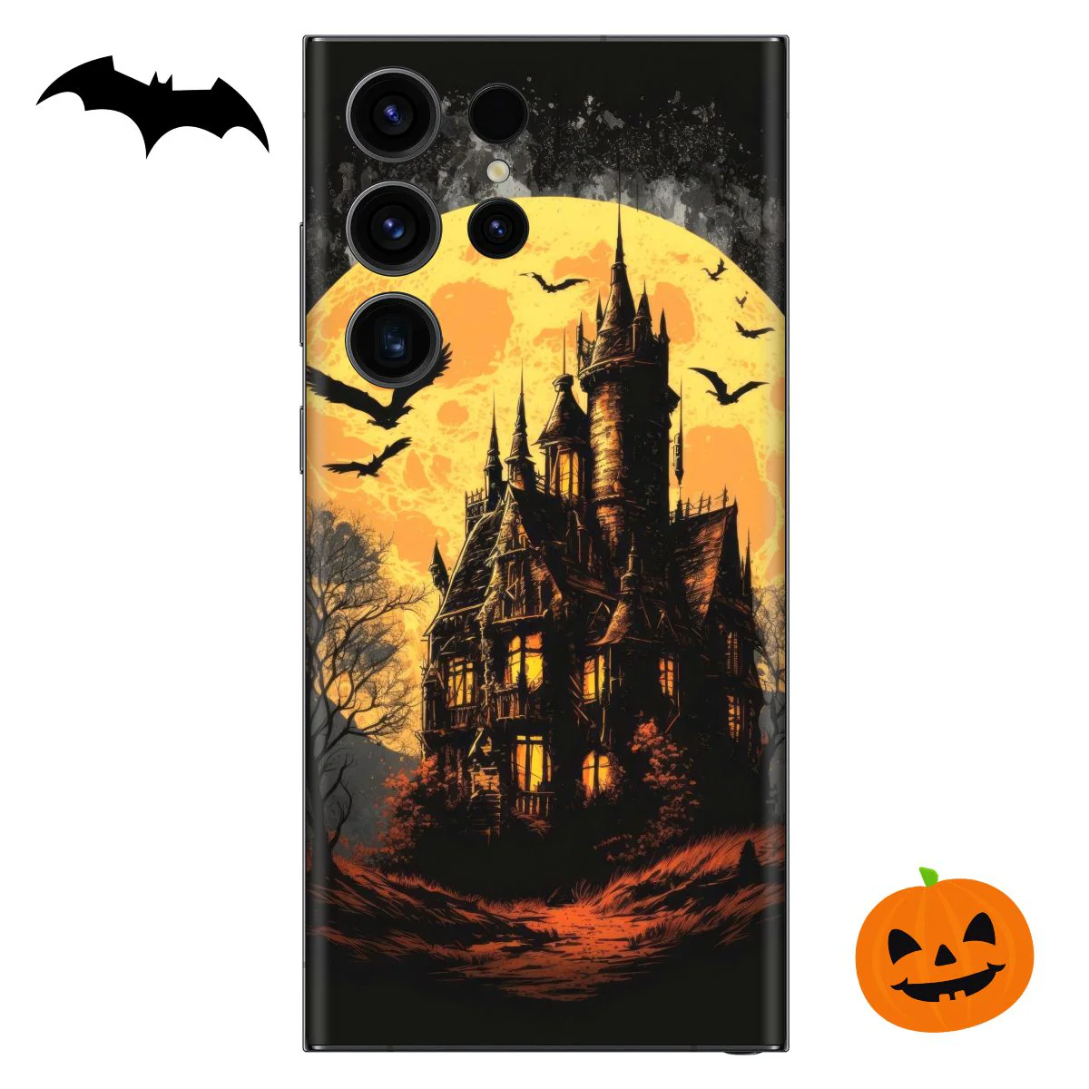 Halloween Mobile Skin - Castle #1