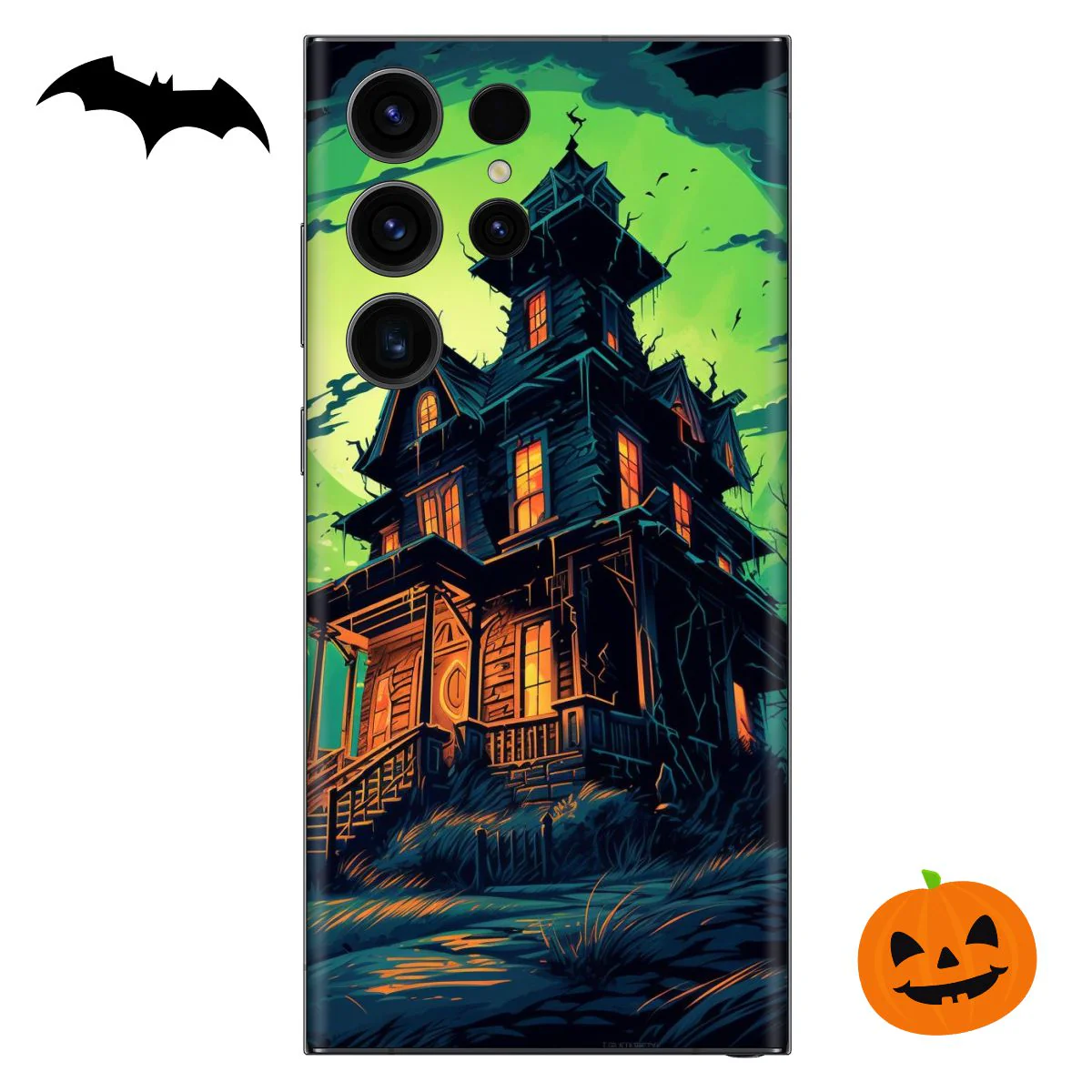 Halloween Mobile Skin - Castle #2
