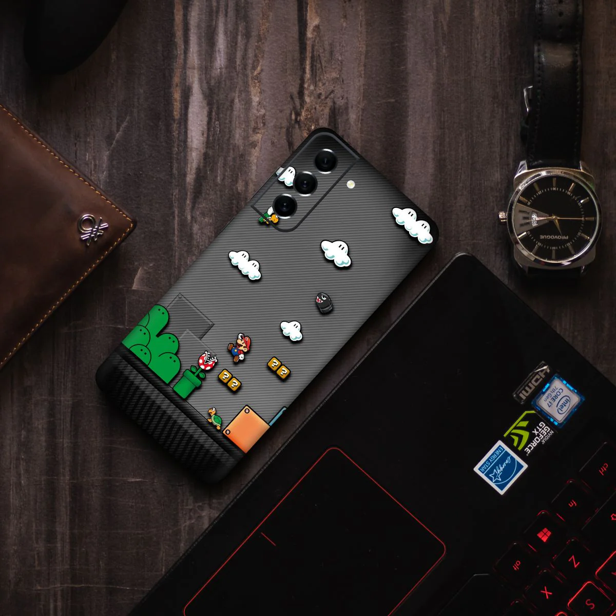 Grey Game Mobile Skin