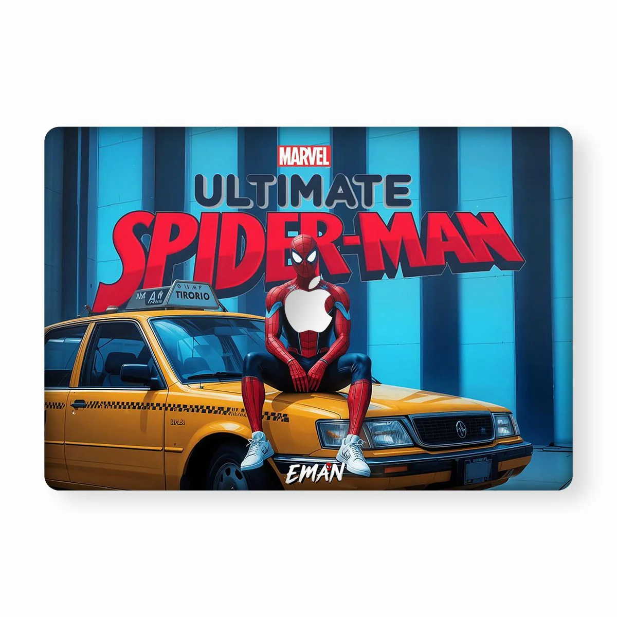 Spiderred Macbook Skins