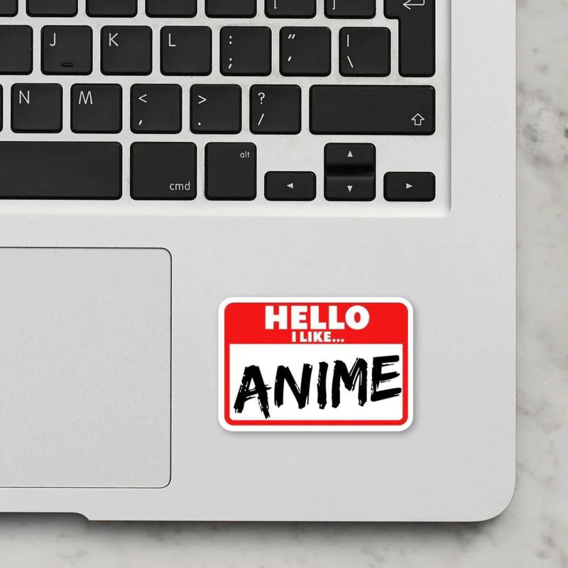 Hello Laptop Sticker