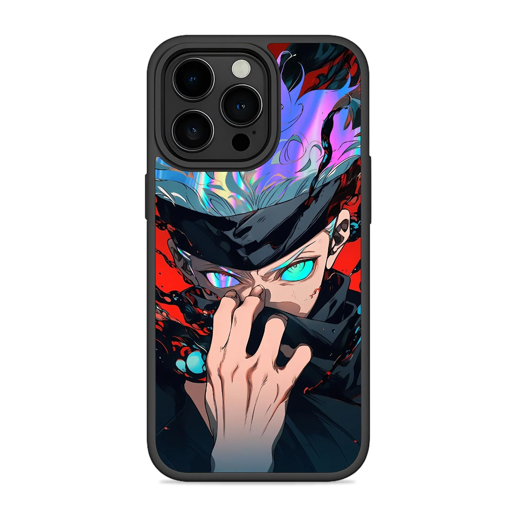 Hidden Face Holographic Mobile Bumper Cover