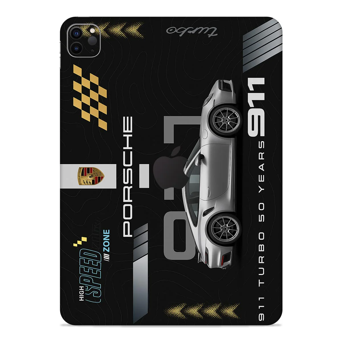 High Speed Turbo Ipad Skin