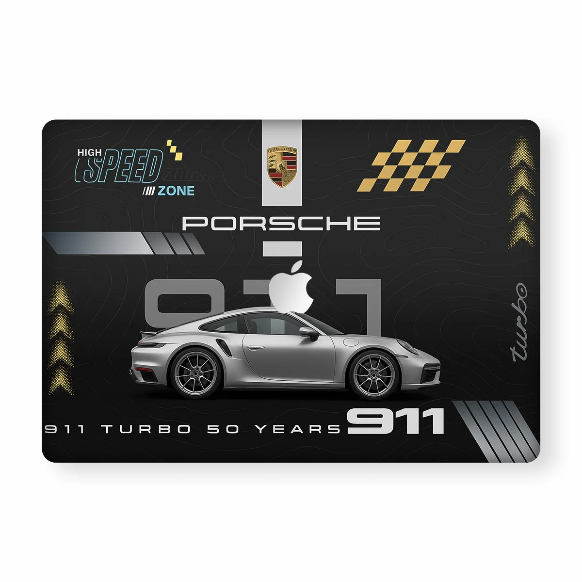 High Speed Turbo Macbook Skin