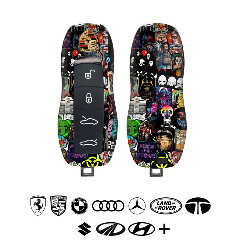 Hollywood Stickers Car Key Skins