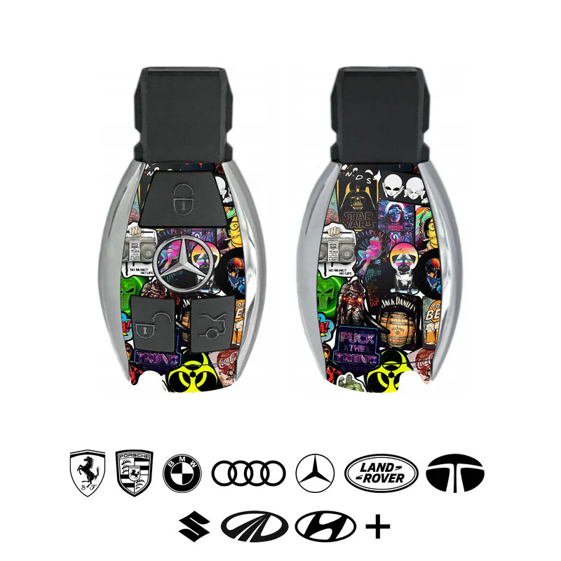 Hollywood Stickers Car Key Skins - Image 2