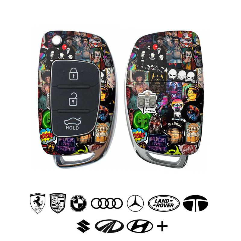 Hollywood Stickers Car Key Skins - Image 3