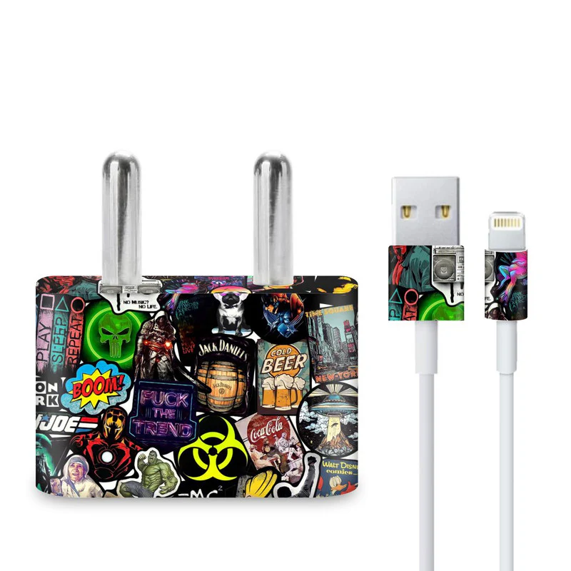 Super Stickers Charger Wrap - Image 3