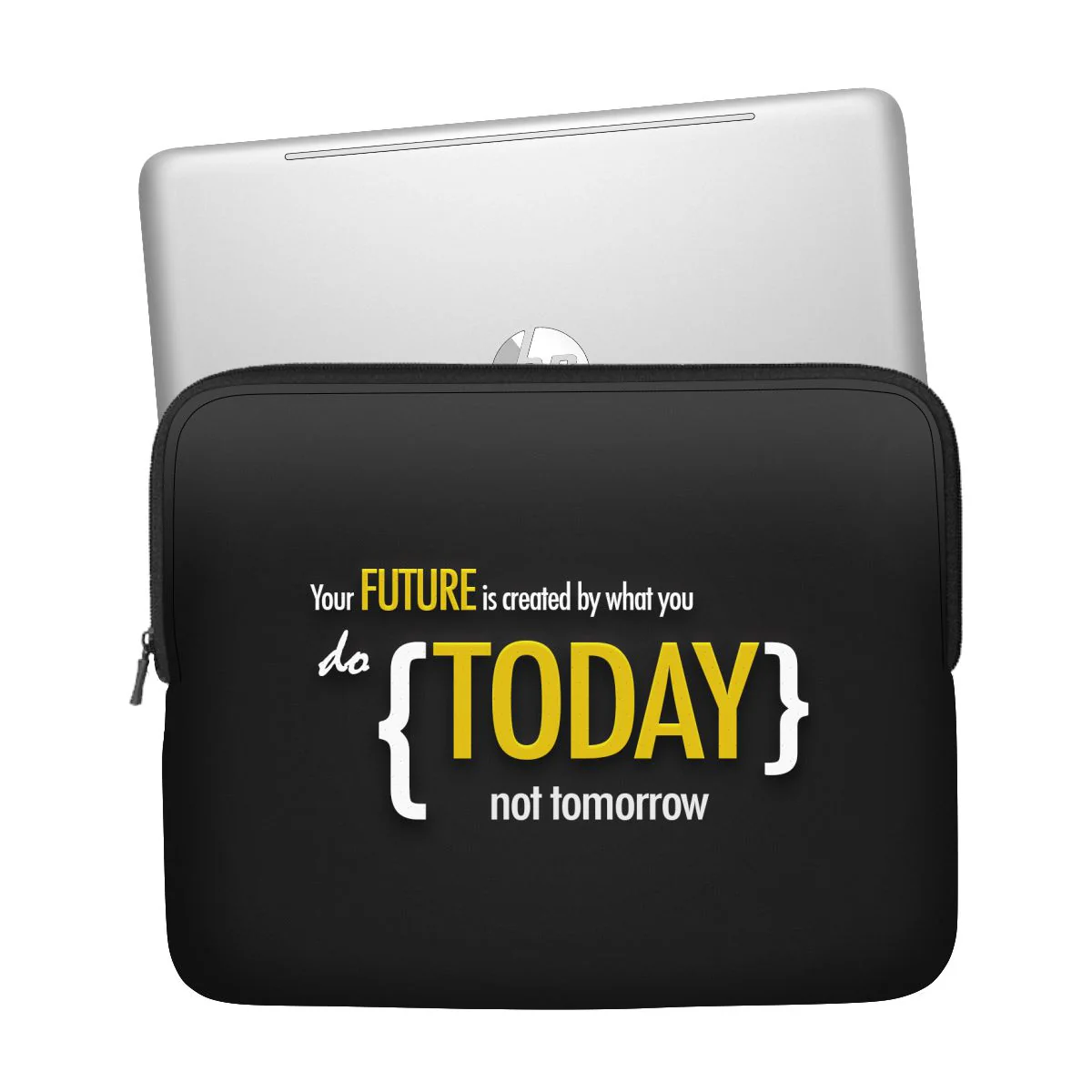 Future Quote Laptop Sleeve