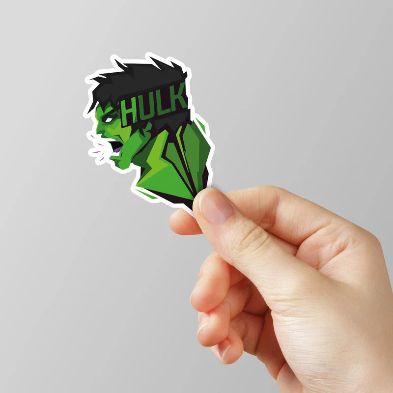 Hulk Laptop Sticker