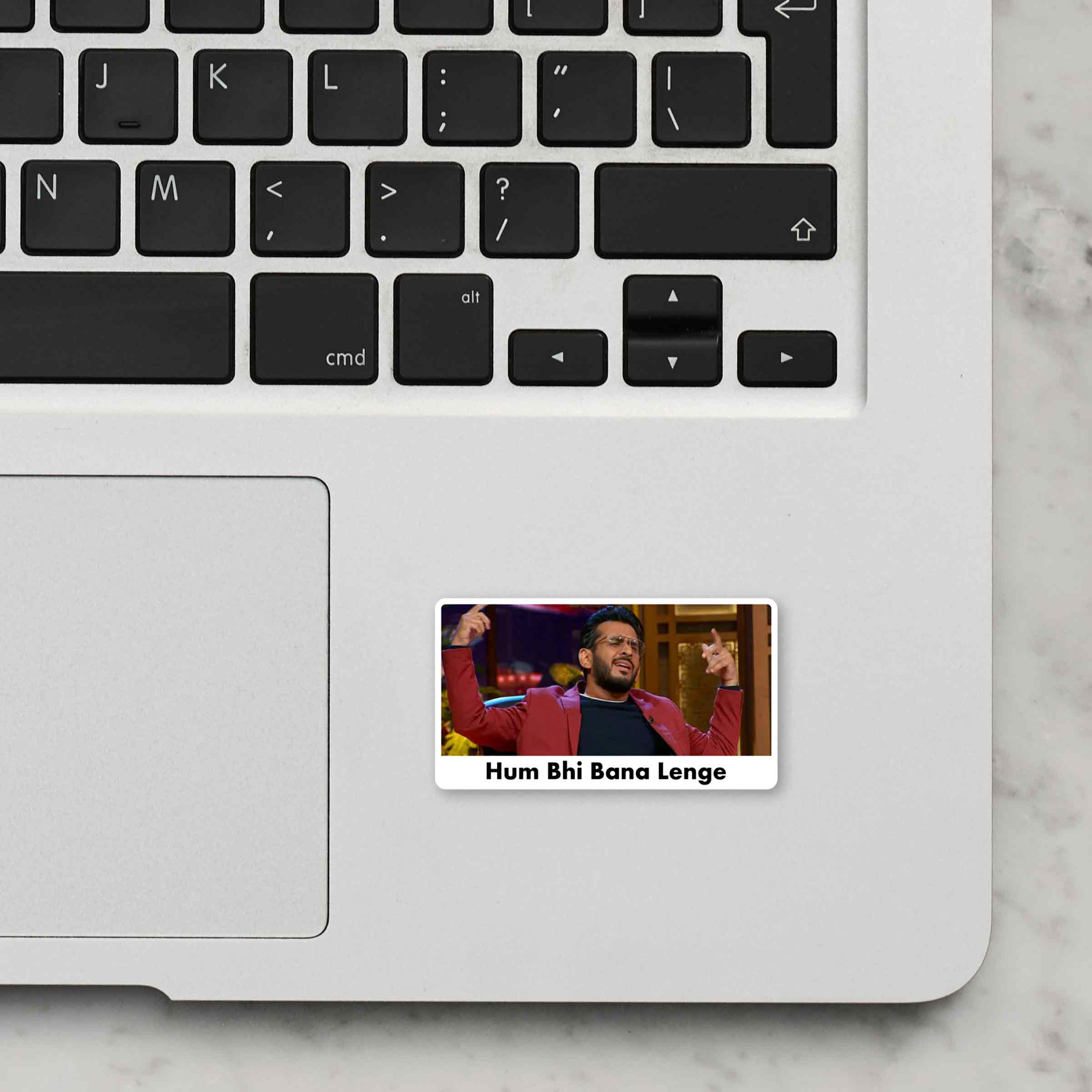 Hum Bhi Bana Lenge Laptop Sticker - Image 2