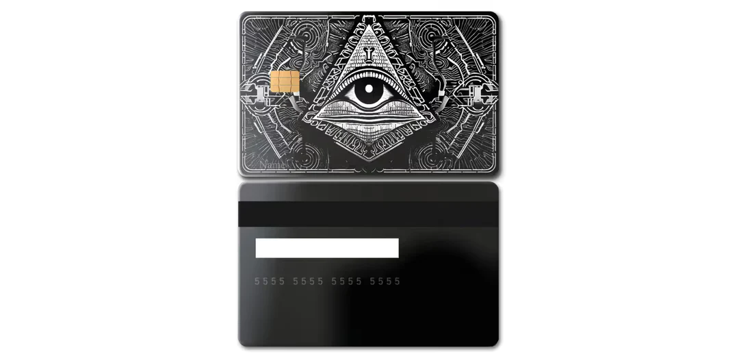 Illuminati Metal Card - Image 4