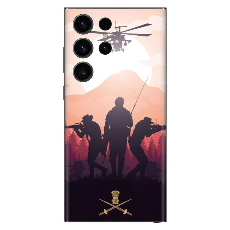 India Army Mobile Skin