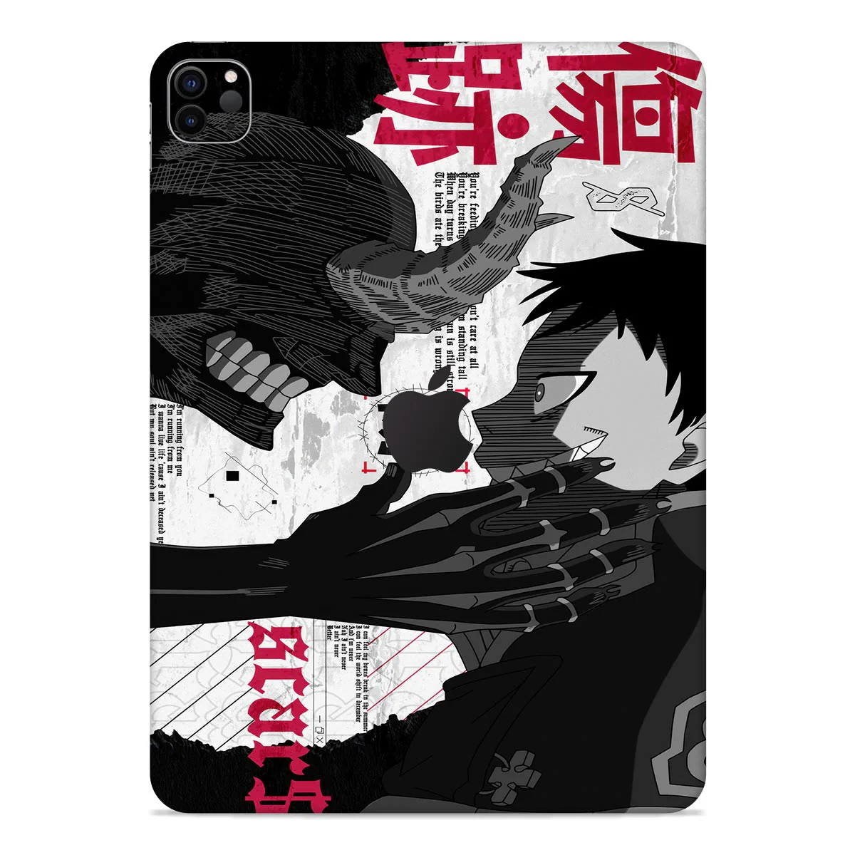 Fire Force Shinra Ipad Skin