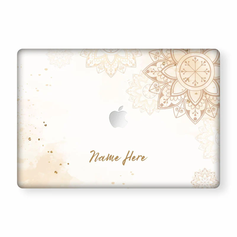 Indic Custom Name Macbook Skin