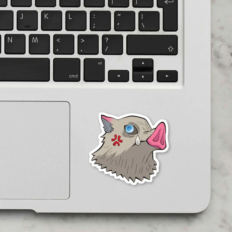 Inosuke Laptop Sticker