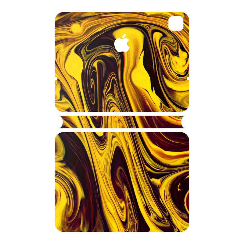 IPad Magic Keyboard Yellow Mercury Skin