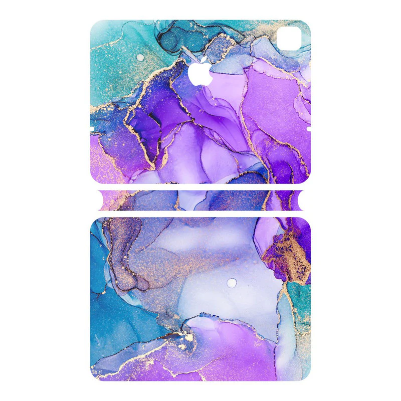 IPad Magic Keyboard Violet Galaxy Skin