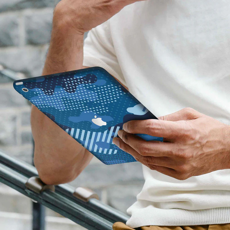 iPad Skin Military Blue - Image 2