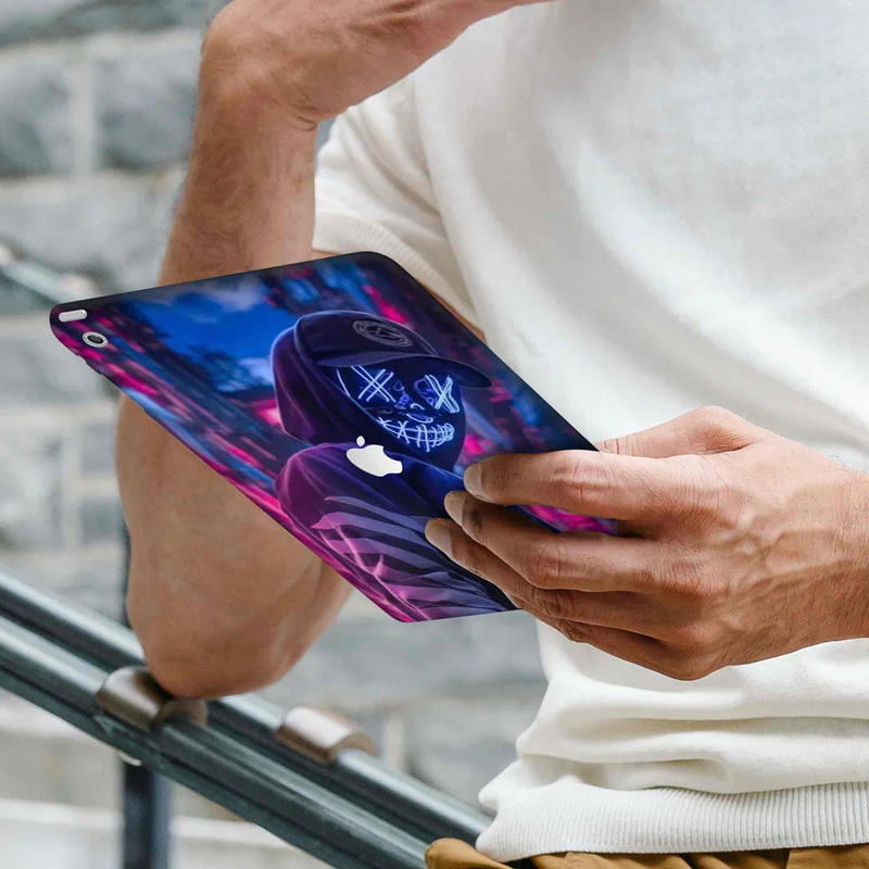 iPad Skin Neon Punk Man - Image 2