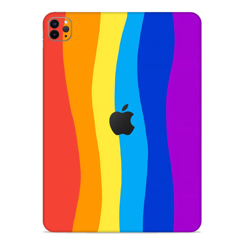 iPad Skin Pastel Rainbow