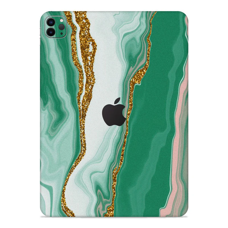 IPad Skin Aesthetic Green Marble