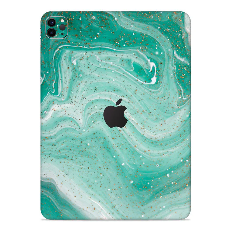 IPad Skin Aesthetic Green Marble 2