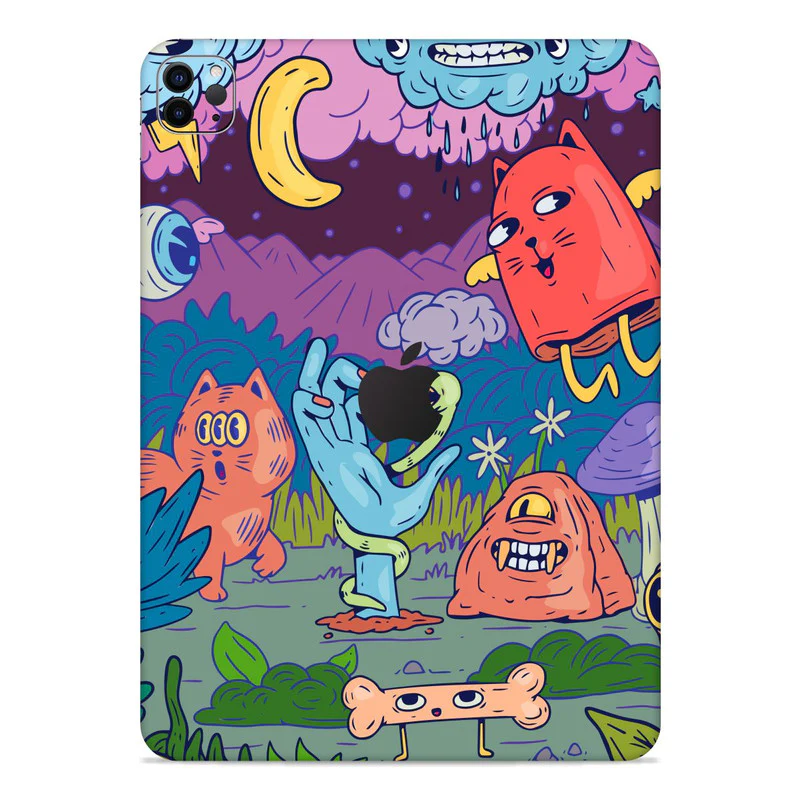 IPad Skin Creatures Abstract