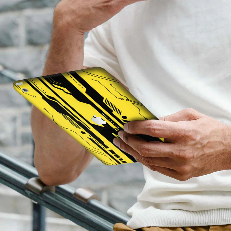 IPad Skin Cyber Yellow - Image 2