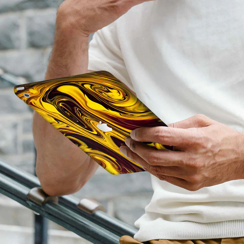 IPad Skin Yellow Mercury - Image 2