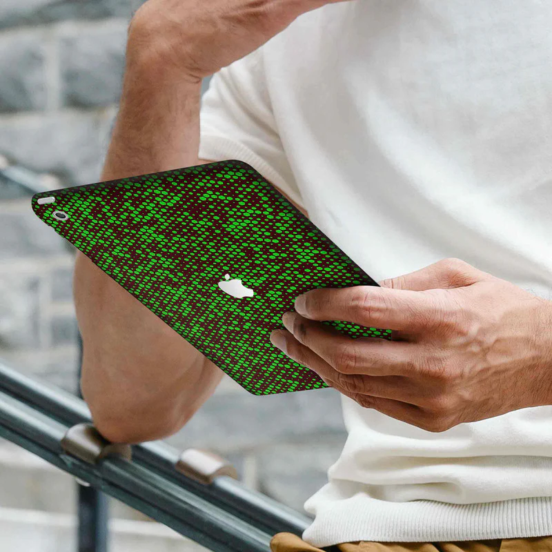 IPad Skin Matrix Design - Green 2 - Image 2