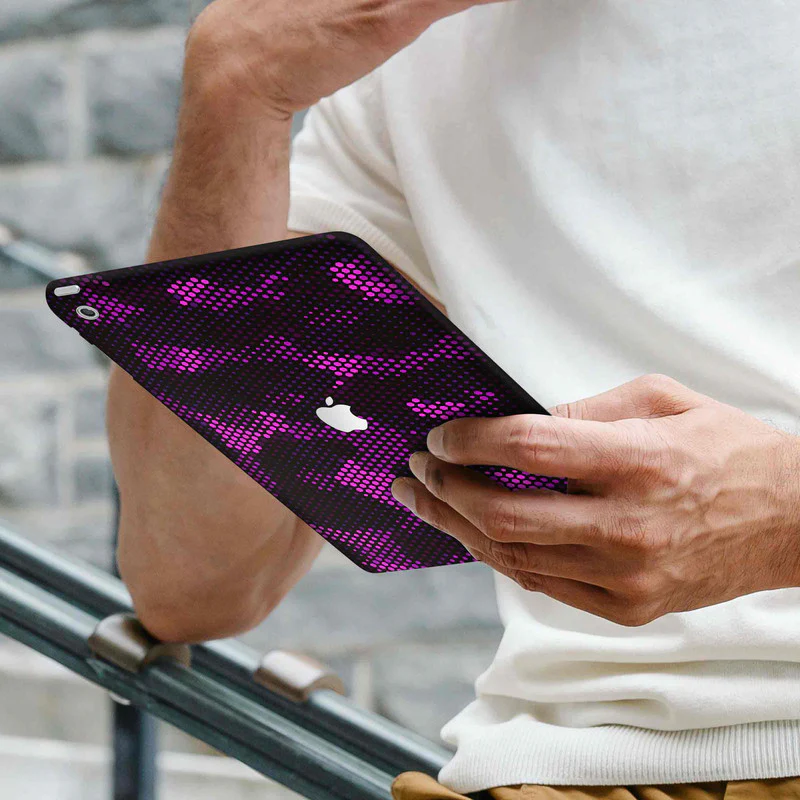 IPad Skin Matrix Design - Pink 1 - Image 2