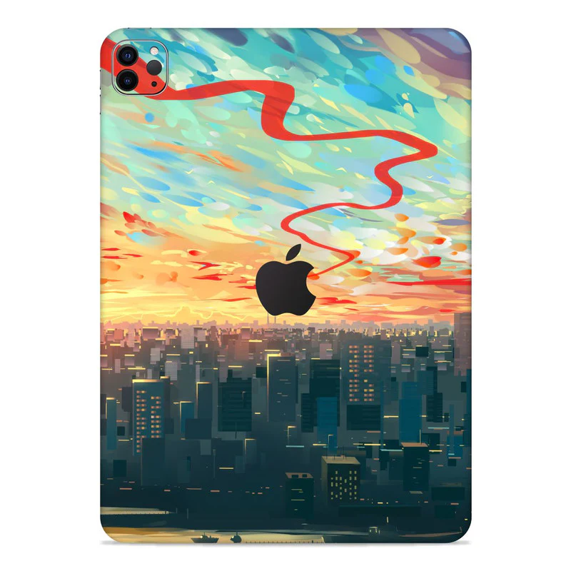 Brush Sky Ipad Skin