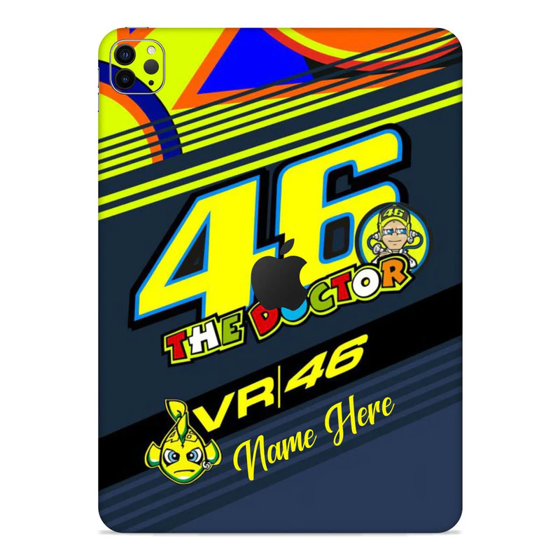 iPad Skin VR46 - Custom Name