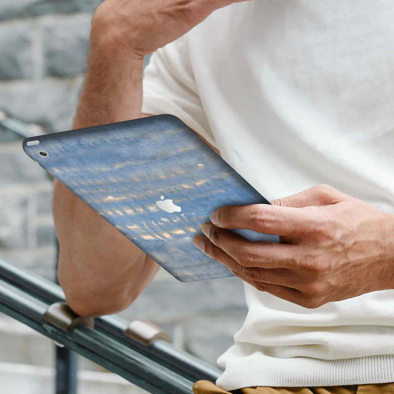 IPad Skin WaterPaint Blue - Image 2
