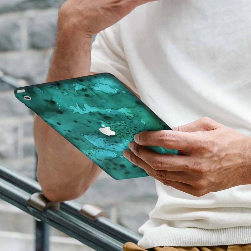 IPad Skin WaterPaint Green - Image 2