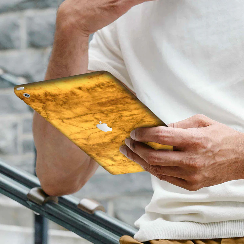 IPad Skin WaterPaint Yellow - Image 2