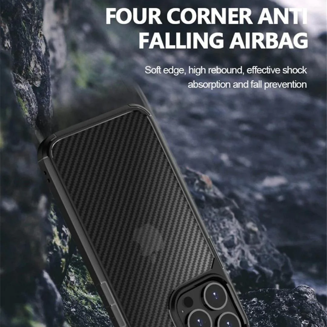 Carbon fiber Bumper Case For iPhone Series - Image 3