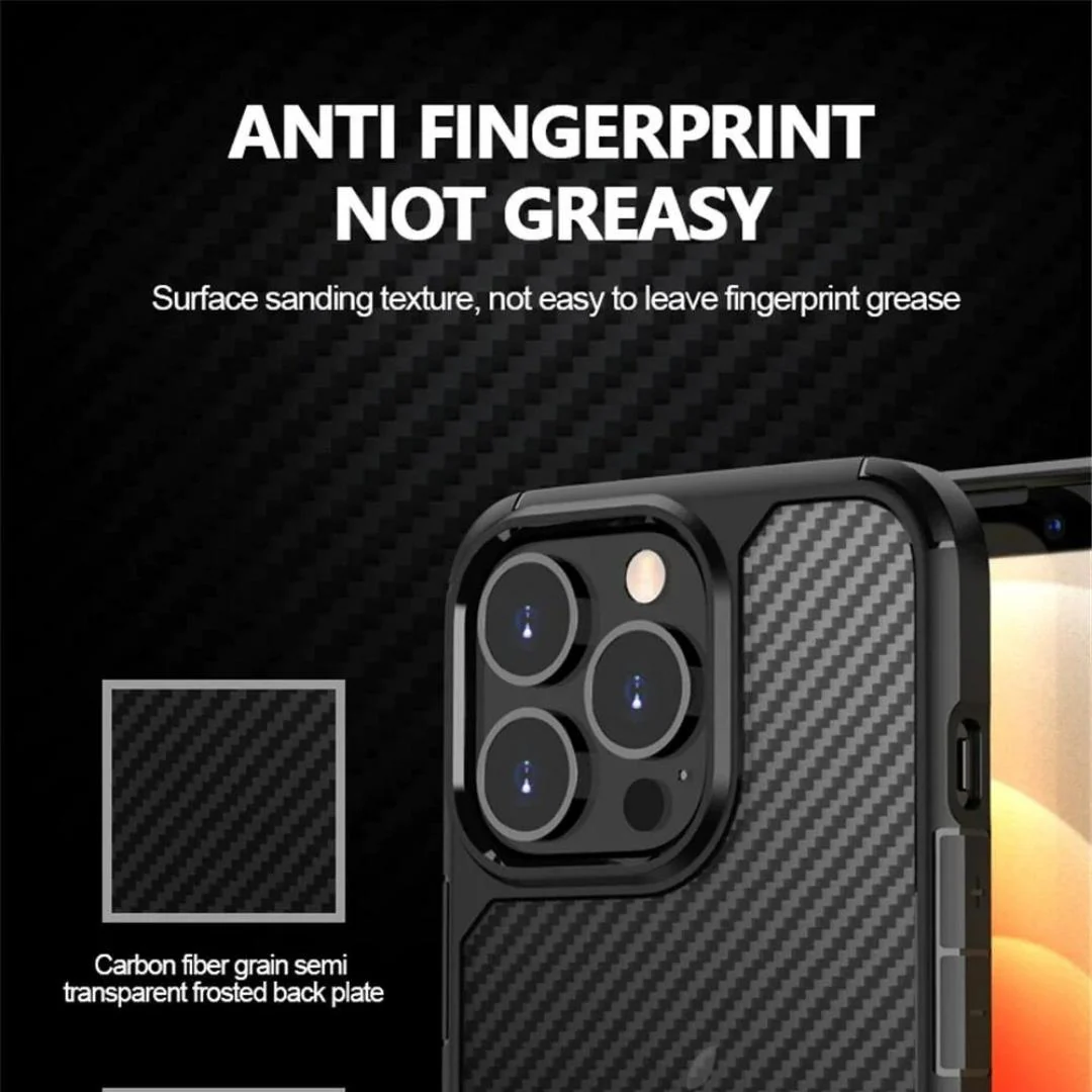 Carbon fiber Bumper Case For iPhone Series - Image 6